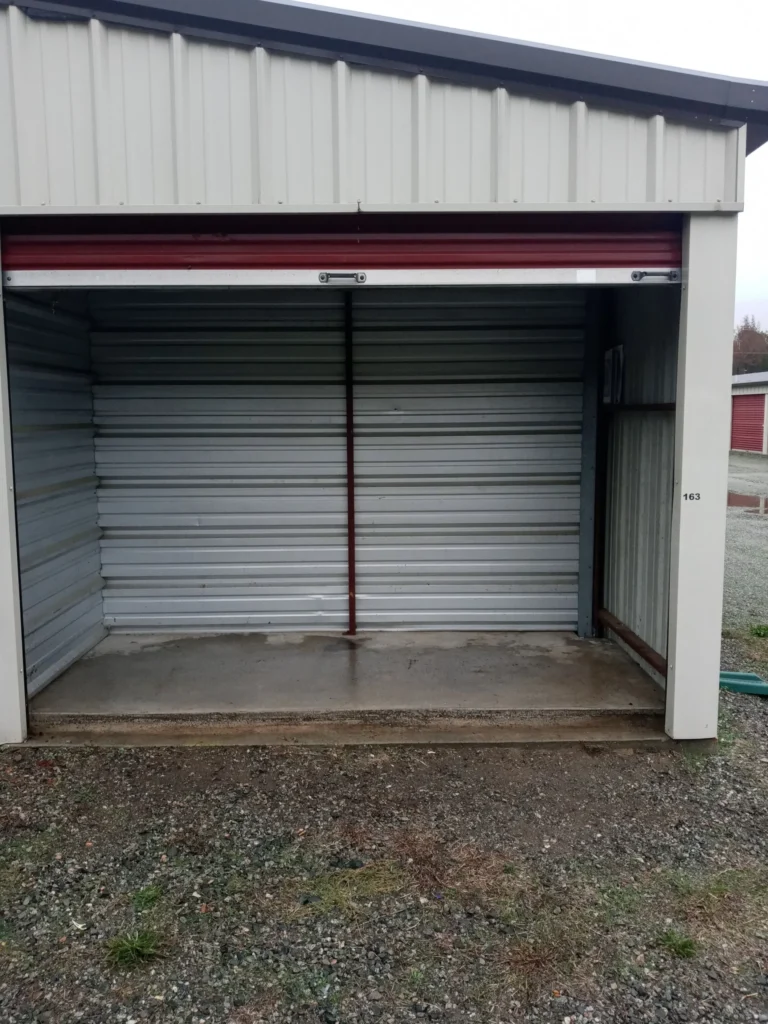After storage locker