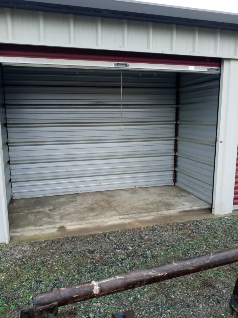 After storage locker