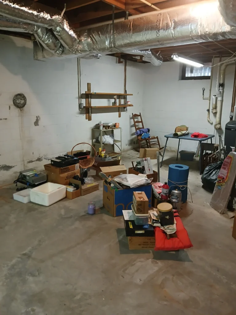 before 1 of 2 garage